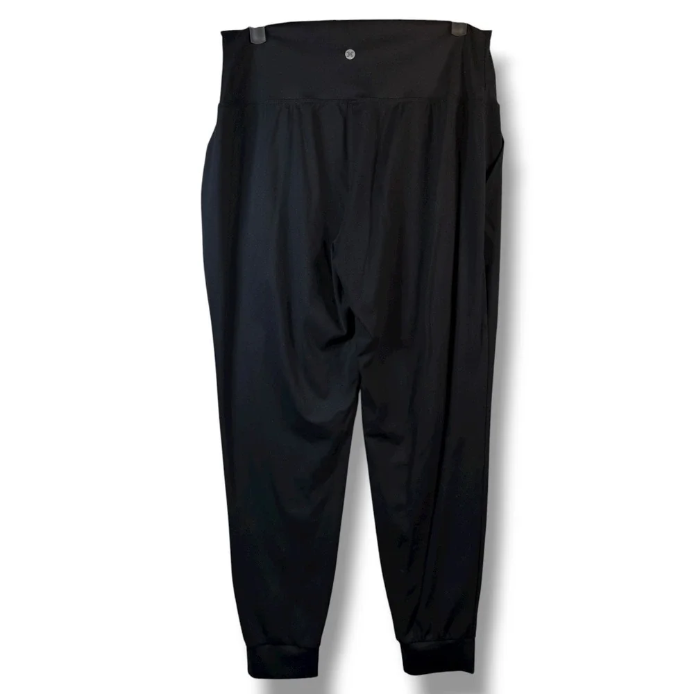 RBX Women's Medium Black Activewear Jogger Pants Athleisure Workout - Picture 2 of 5